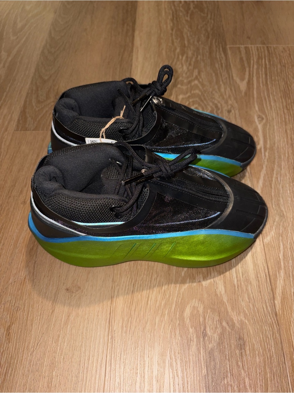Adidas Crazy IIInfinity Mens Size 5 Basketball Shoes Green Goblin Kobe New